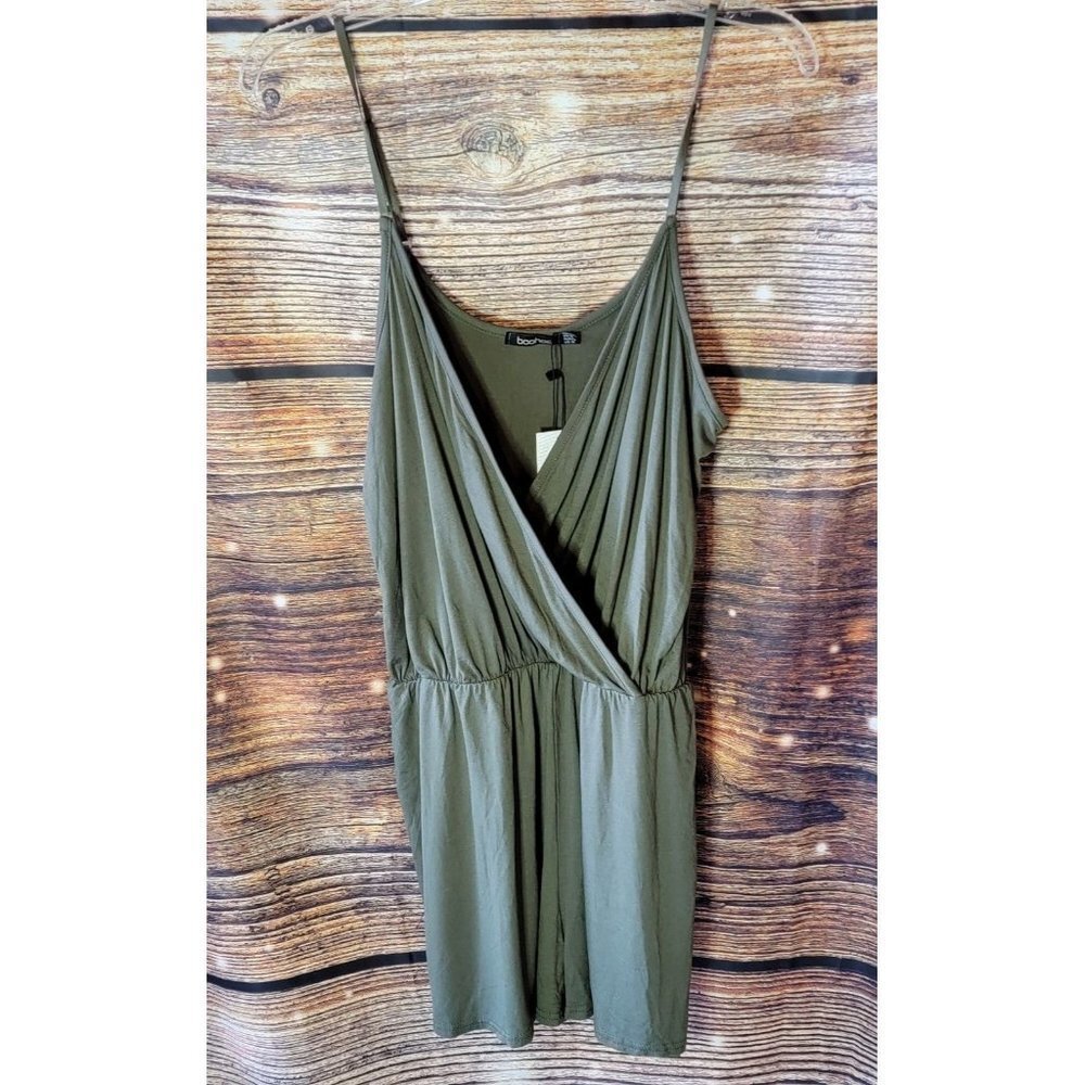 Olive Green Women's romper  like new!